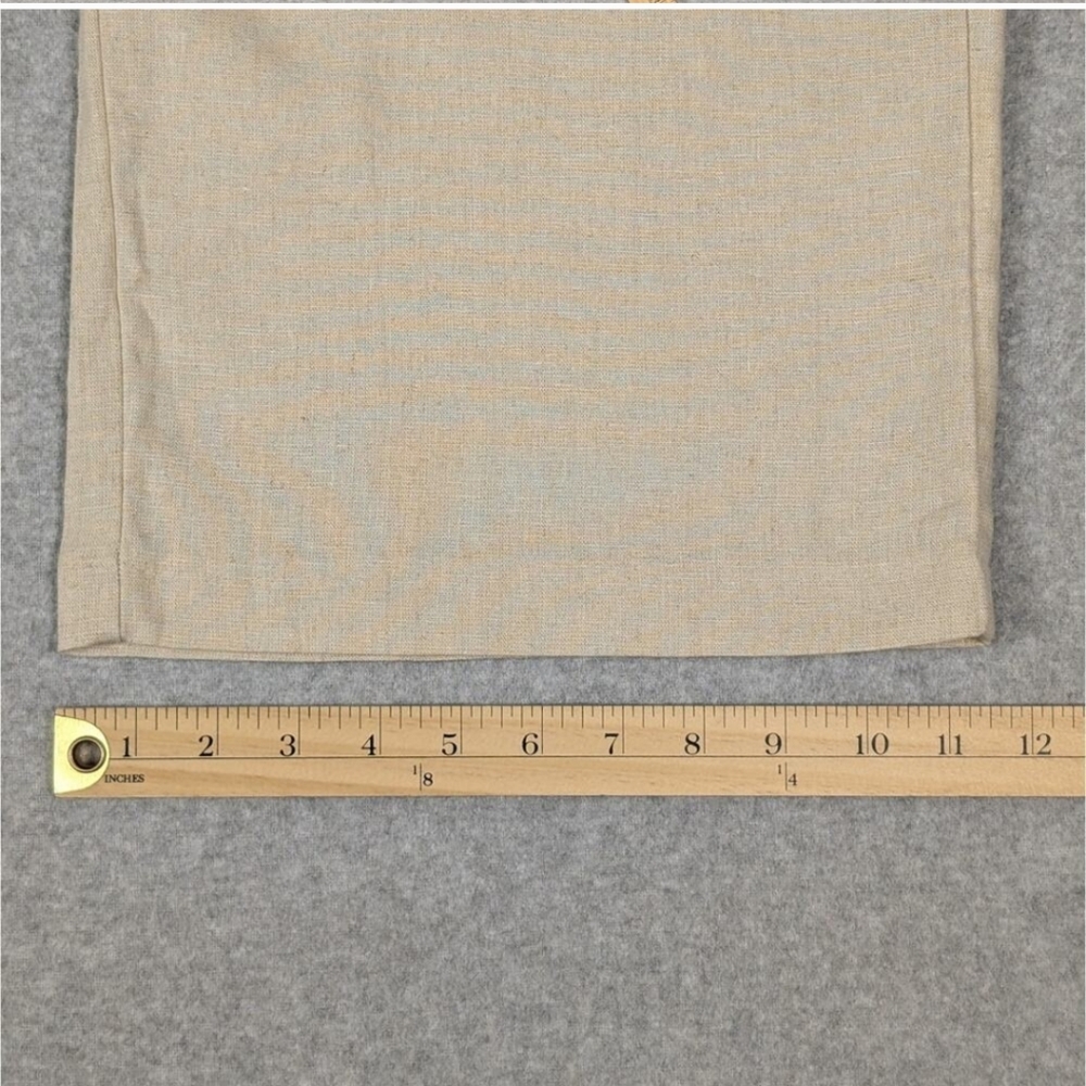 NWT Hollister Tan Linen Blend Wide Leg Elastic Waist Pants XXL - Picture 14 of 14
